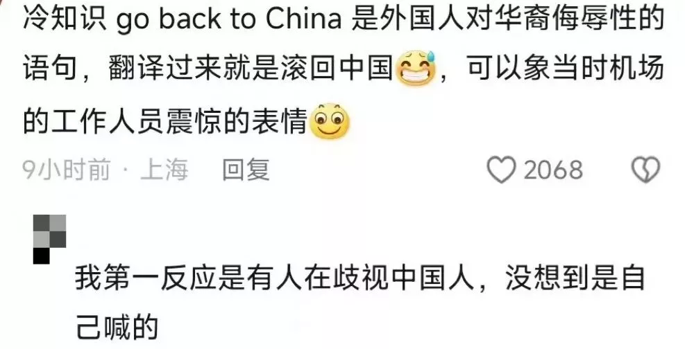 “大批中国人聚在机场骂自己”，到底是咋回事？