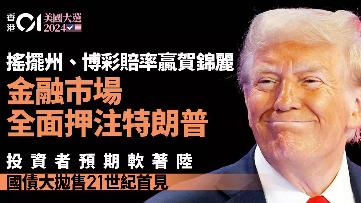 美国大选2024:金融市场已经选择了川普