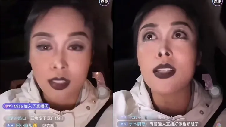 中國女網紅這英親身實測想在上海過萬聖節的下場就是立即被警方逮捕。翻攝自李老師不是你老師X