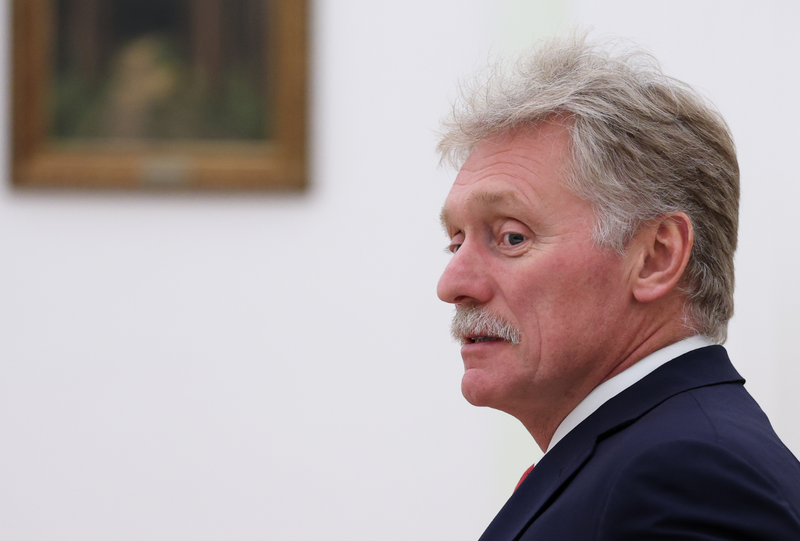 克里姆林宫发言人佩斯科夫。（美联社）