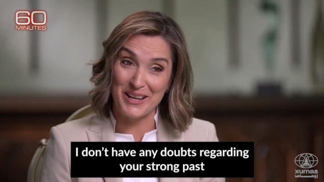 叙总统沙拉和CBS美女主持人“调情” 引发争议 叙总统沙拉和CBS美女主持人“调情” 引发争议