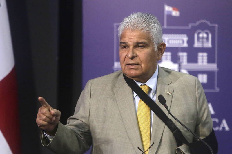 巴拿马总统穆里诺。（欧新社档案照）