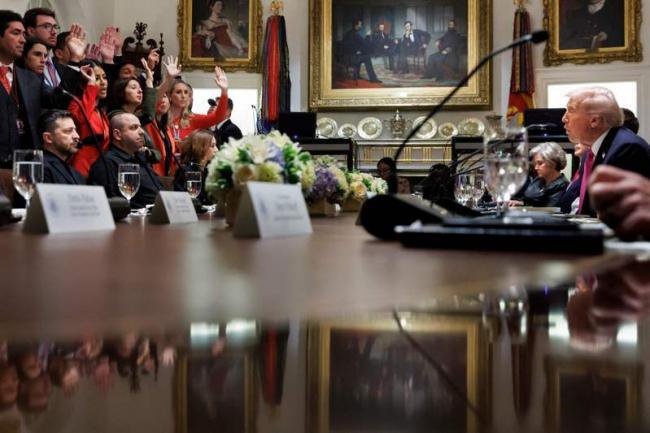 美乌会议气氛紧张!川普又变了 美乌会议气氛紧张!川普又变了