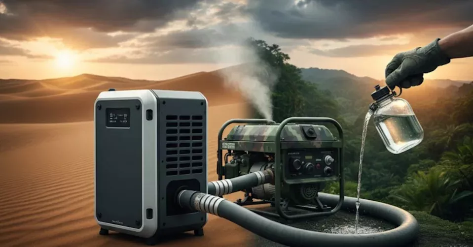 美军研发“空气取水”黑科技 补给方式大翻转