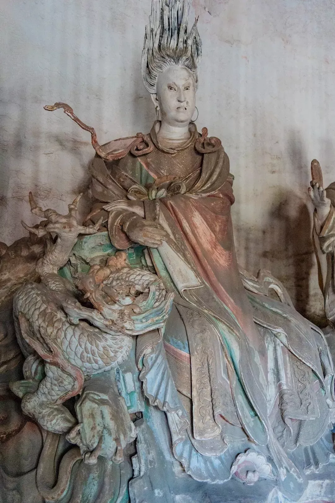 山西晋城，府城玉皇庙，二十八星宿泥塑像。（图/视觉中国）