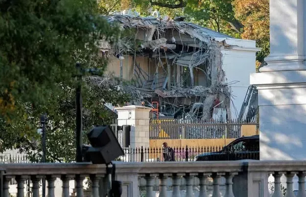 美财政部禁止员工拍白宫宴会厅施工照 禁令也曝光了