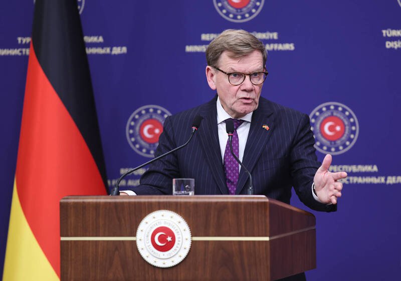 德国外交部长瓦德福将于26日访中，他宣称德国「一中政策不变，但政策内容由德国自行决定」。（美联社）