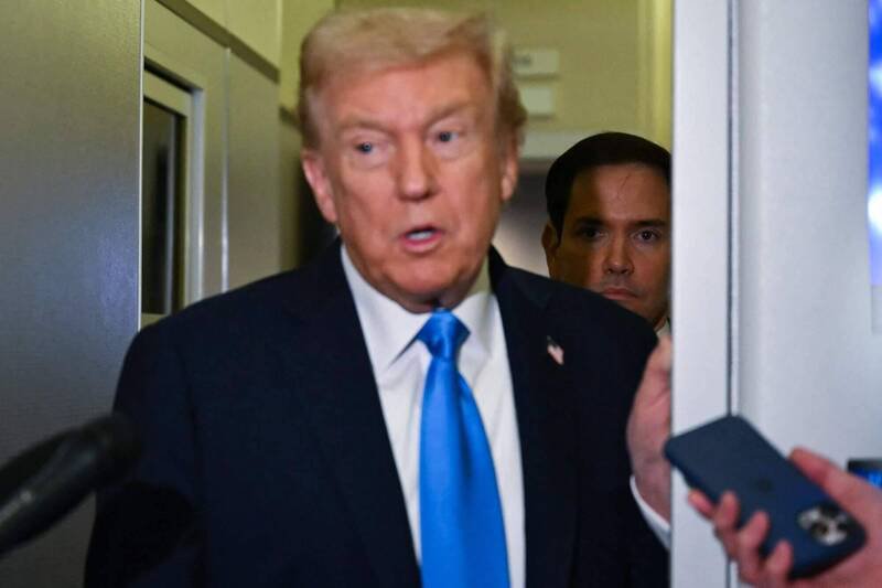 美国总统川普将出席在东南亚举行的峰会，并见证泰国与柬埔寨签署和平协议。（法新社）