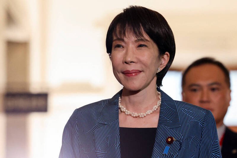 日本新任首相高市早苗。（路透资料照）