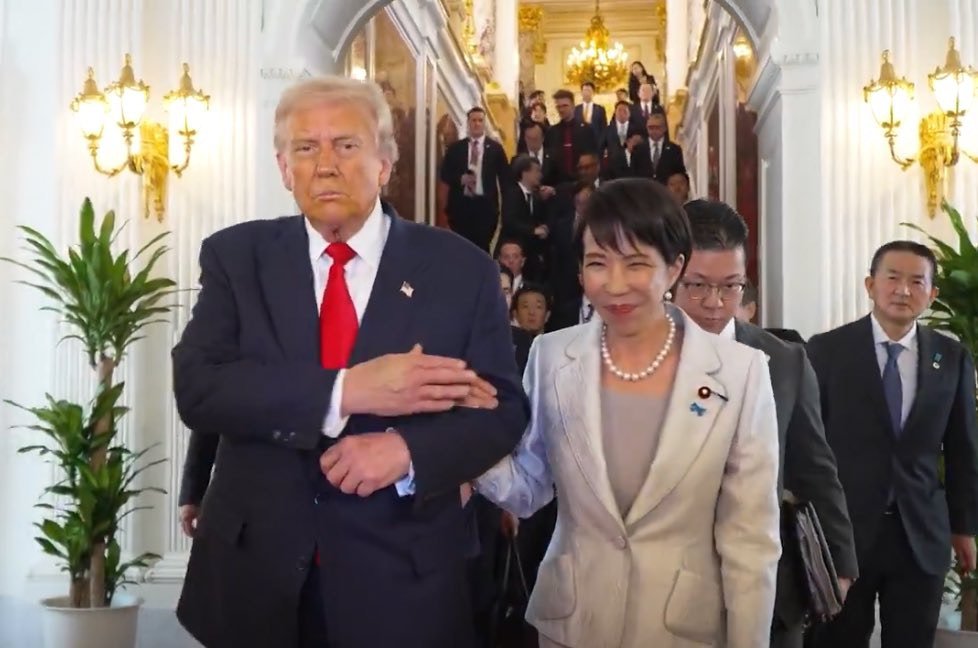 特朗普高市早苗「恩愛騷」　十張圖見日本回歸諂媚外交