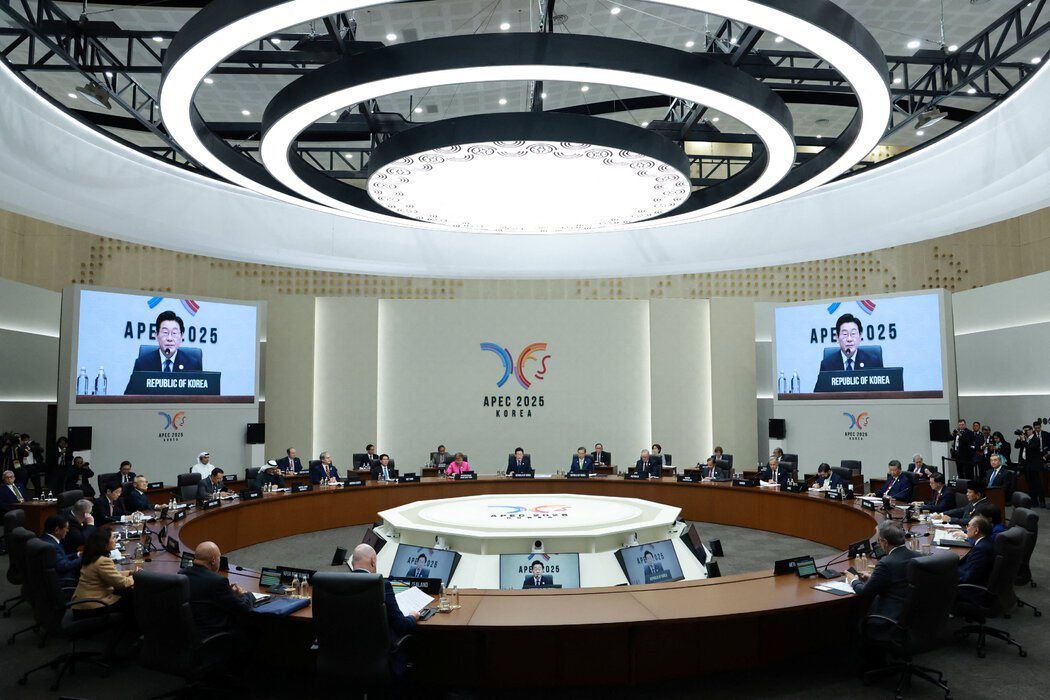 亚太经合组织成员经济体的领导人及其他代表齐聚庆州。