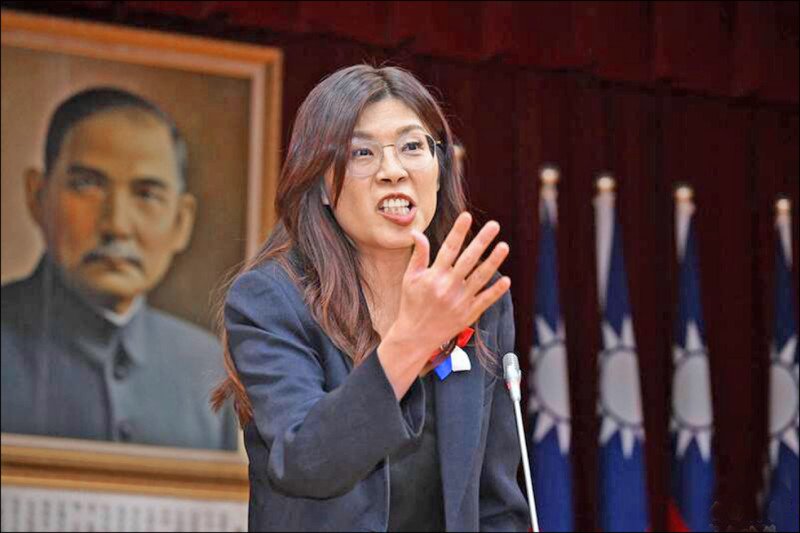 国民党主席郑丽文。 （资料照）