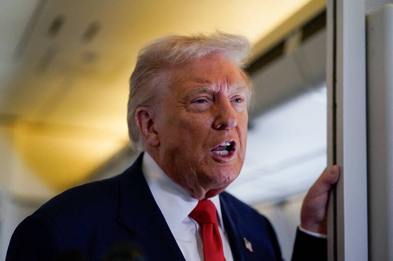 美国已草拟1份联合国安理会决议草案，该决议将授权在加萨走廊部署1支国际稳定部队。图为美国总统川普。（路透）