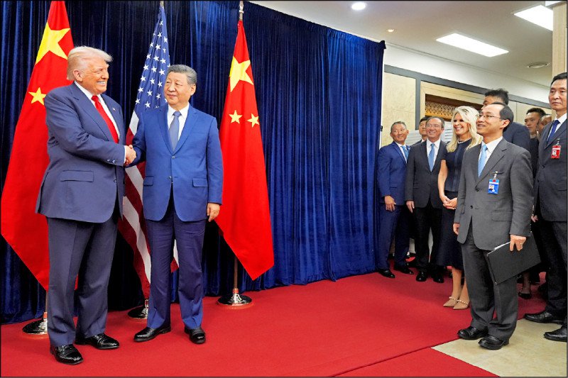 川习会后,特朗普返美接受专访时指出,习近平绝不会在他任内对台湾采取任何行动。 (美联社文件照) 川习会后,特朗普返美接受专访时指出,习近平绝不会在他任内对台湾采取任何行动。 (美联社文件照)