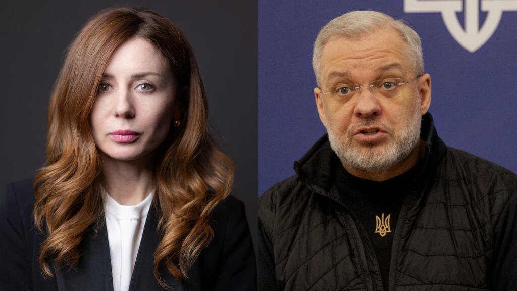 乌克兰能源部长斯维特拉娜·格林丘克和前能源部长,现司法部长格曼·加卢琴科于11月12日星期三提交辞呈,此前总统沃洛季米尔·泽连斯基在能源领域大规模腐败丑闻的背景下要求他们辞职。 乌克兰能源部长斯维特拉娜·格林丘克和前能源部长,现司法部长格曼·加卢琴科于11月12日星期三提交辞呈,此前总统沃洛季米尔·泽连斯基在能源领域大规模腐败丑闻的背景下要求他们辞职。