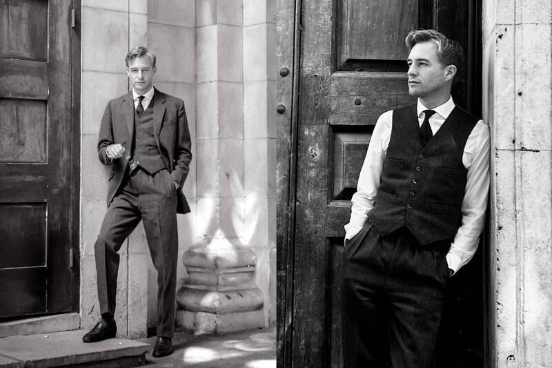 裴伦德过去被邀请参加鼓励大众穿旧衣物的活动，并在当时拍摄一系列宣传照。（图撷取自@lukedepulford 社群平台「X」）