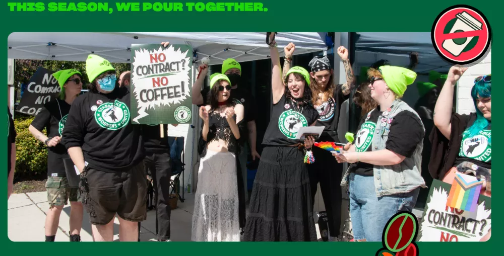 全美超千名咖啡师罢工，星巴克回应:诉求需要反映现实