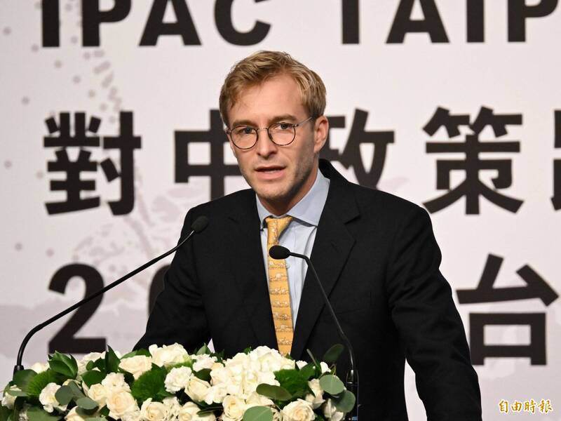「对中政策跨国议会联盟」（IPAC）执行董事裴伦德（Luke de Pulford）。（资料照）