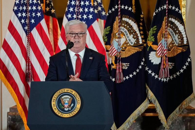 美国驻日大使葛拉斯。（美联社）