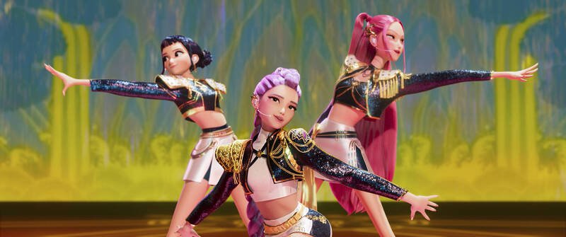 颁布禁唱令的英国宗教学校声称，猎魔女团「Huntr/x」主题曲〈Golden〉与校方传授的「基督教精神」不符。（美联社） 