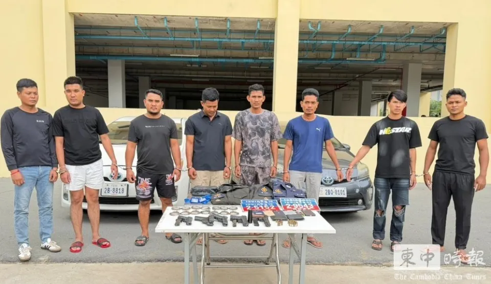 这7名男子假冒宪兵   专门勒索绑架中国人