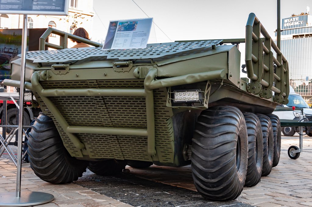 烏克蘭高科技無人地面載具（UGV）的檔案照。（達志影像/Shutterstock)