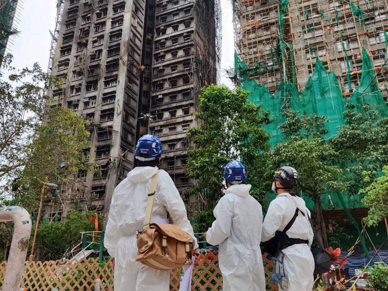 香港宏福苑大楼罹难人数增加至146人。（路透）
