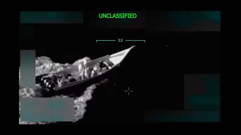 美国总统川普曾在社群平台发布影片，展示美军9月打击委内瑞拉运毒船的画面（见图）。（图取自川普Truth Social帐号）