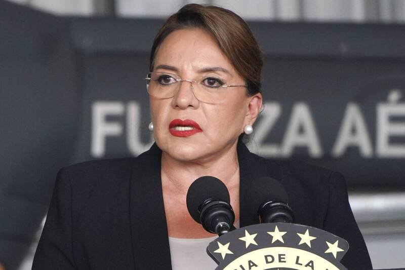 宏都拉斯现任总统卡斯楚9日强调，将在联合国、欧盟和美洲国家组织谴责该国大选发生「选举政变」。（欧新社资料照）