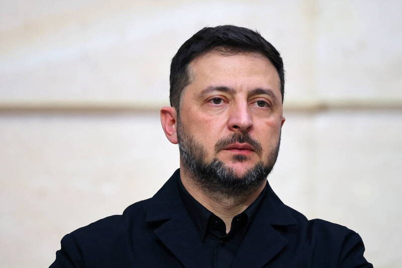 乌克兰总统泽伦斯基近日表示，如果该国安全能够得到保障，可在未来60至90天内举行选举。（欧新社）