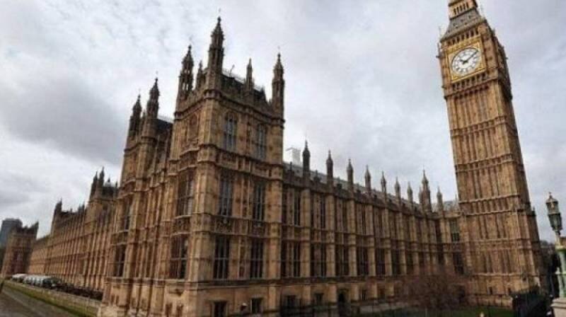 英国国会大厦资料照。（法新社）