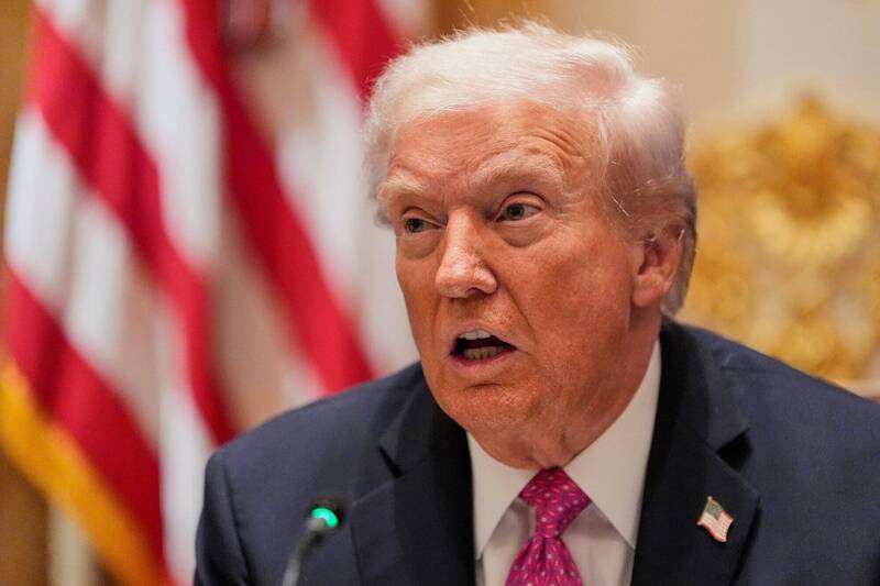 美国总统川普。（美联社档案照）