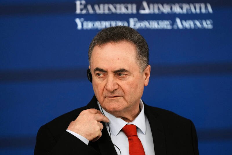 以色列国防部长卡兹（Israel Katz）。（美联社）