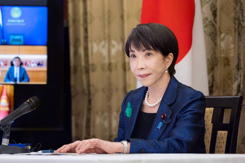 日本首相高市早苗。（欧新社）