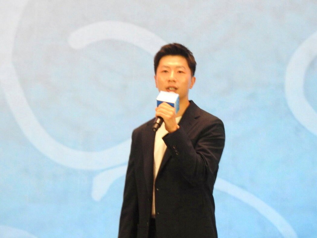 奥运冠军马龙。记者林宸谊/摄影 奥运冠军马龙。记者林宸谊/摄影