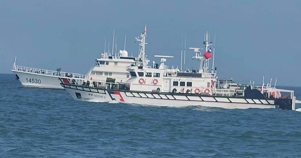 中国大陆「伏季休渔期」甫告结束,中国海警今19日下午集结并编队航入金门限制水域,... 中国大陆「伏季休渔期」甫告结束,中国海警今19日下午集结并编队航入金门限制水域,...