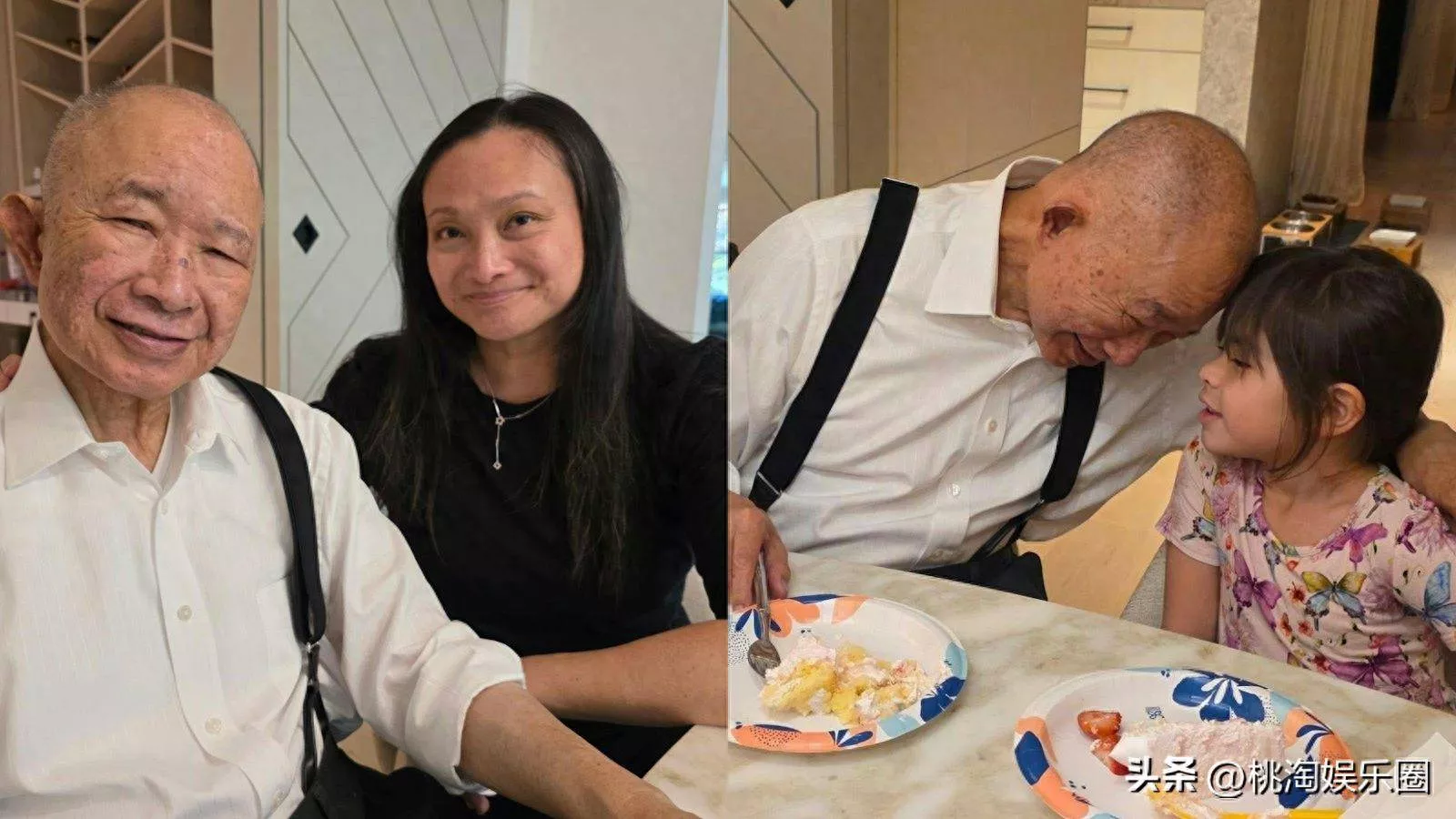 80岁吴宇森罕见晒全家福,大女儿未婚借精生女,夫妻当年全力支持